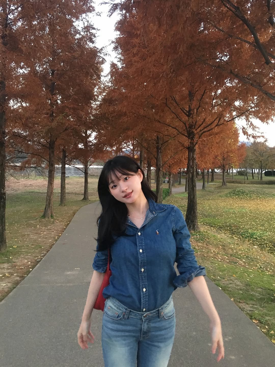 Photo by 먹샘 on November 14, 2025. May be an image of grass, park and text.