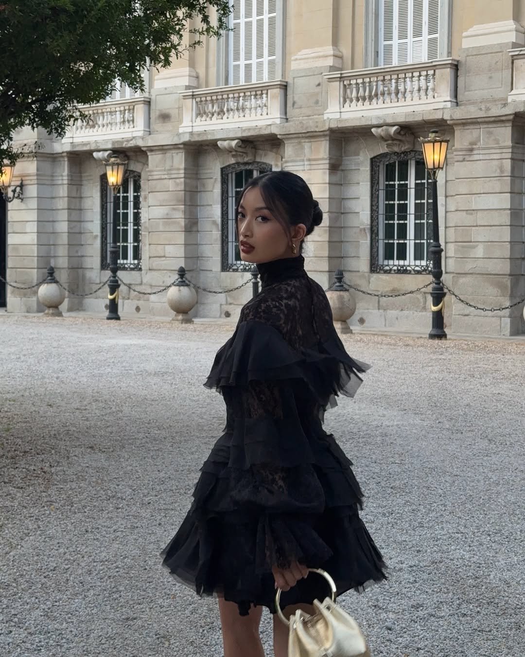 Photo by Thanya Wong on September 19, 2025. May be an image of 1 person, overskirt, dress and text.