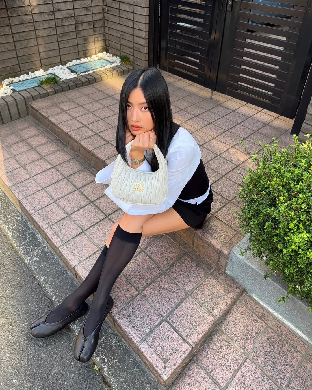 thanya 게시물 이미지: Anzeige | First Tokyo dump w @MiuMiu #MiuMiu #MiuWander