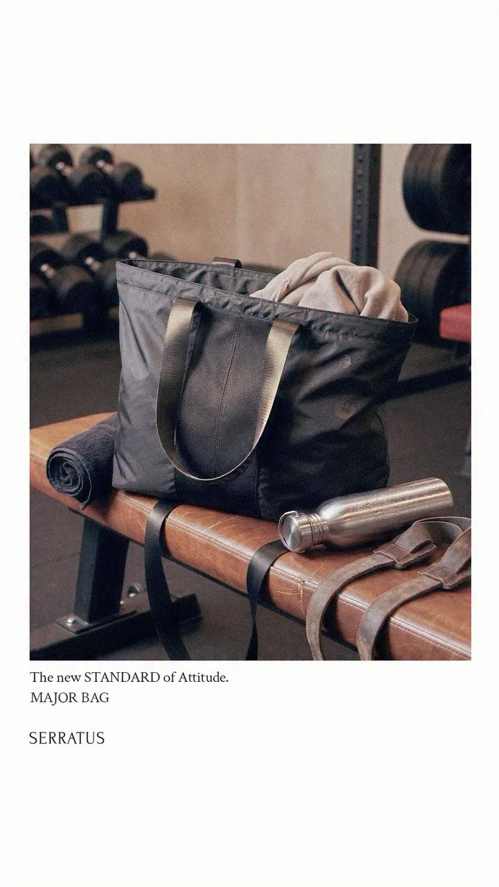 the.serratus 게시물 이미지: 운동에서 일상으로, 끊김 없이.
MAJOR BAG

Minor to Major. 🐜