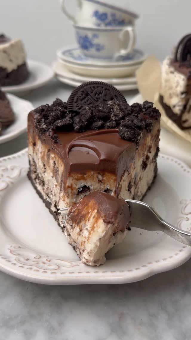 the_bananadiaries 게시물 이미지: 6 Ingredient NO BAKE ‘Oreo’ Cheesecake!!...