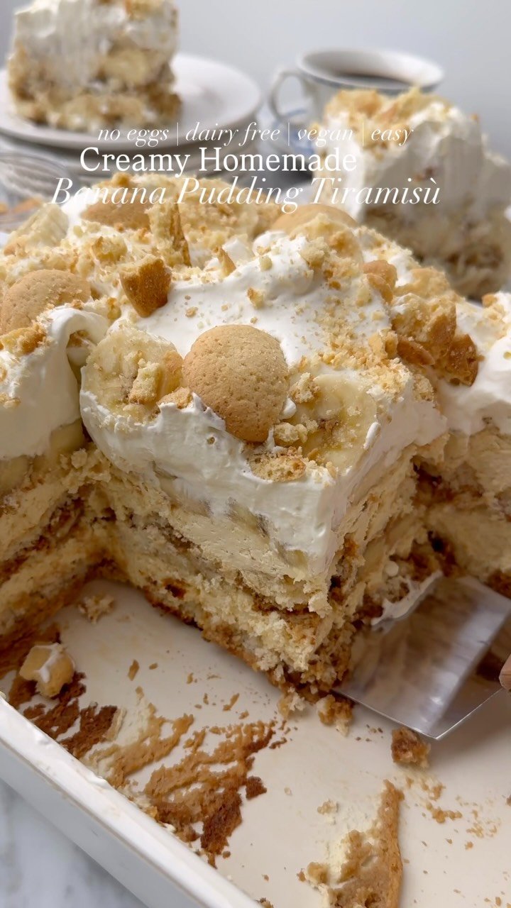 the_bananadiaries 게시물 이미지: Homemade CREAMY Banana Pudding Tiramisù!!...