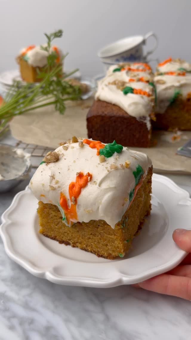 the_bananadiaries 게시물 이미지: One Bowl MOIST Carrot Cake Sheet Cake!!!...