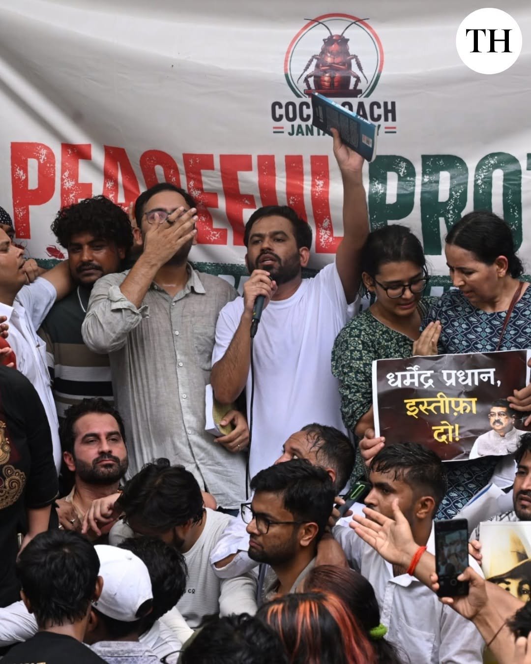the_hindu 게시물 이미지: Cockroach Janta Party founder Abhijeet Dipke...