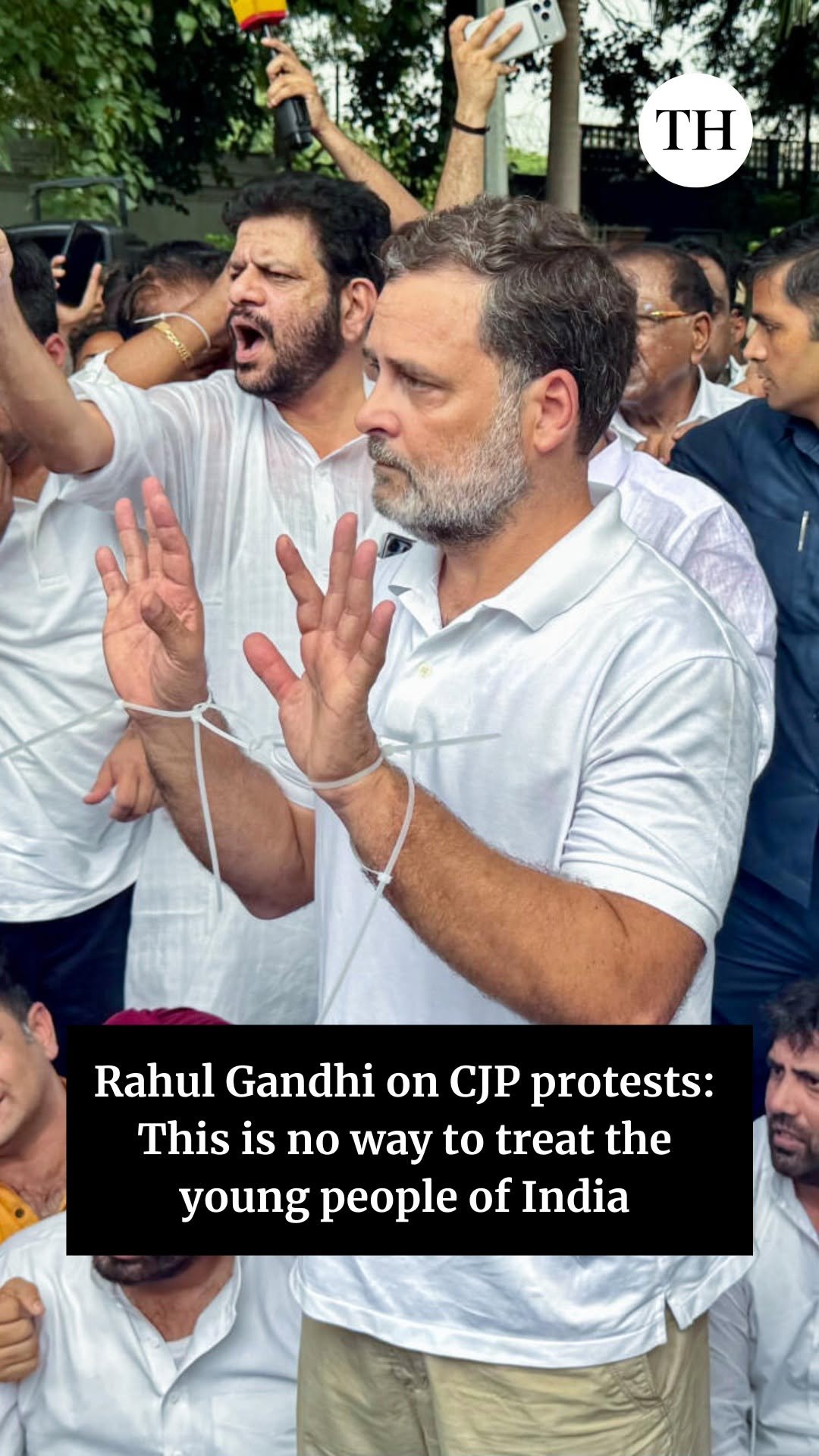 the_hindu 게시물 이미지: Congress leader Rahul Gandhi criticised the...