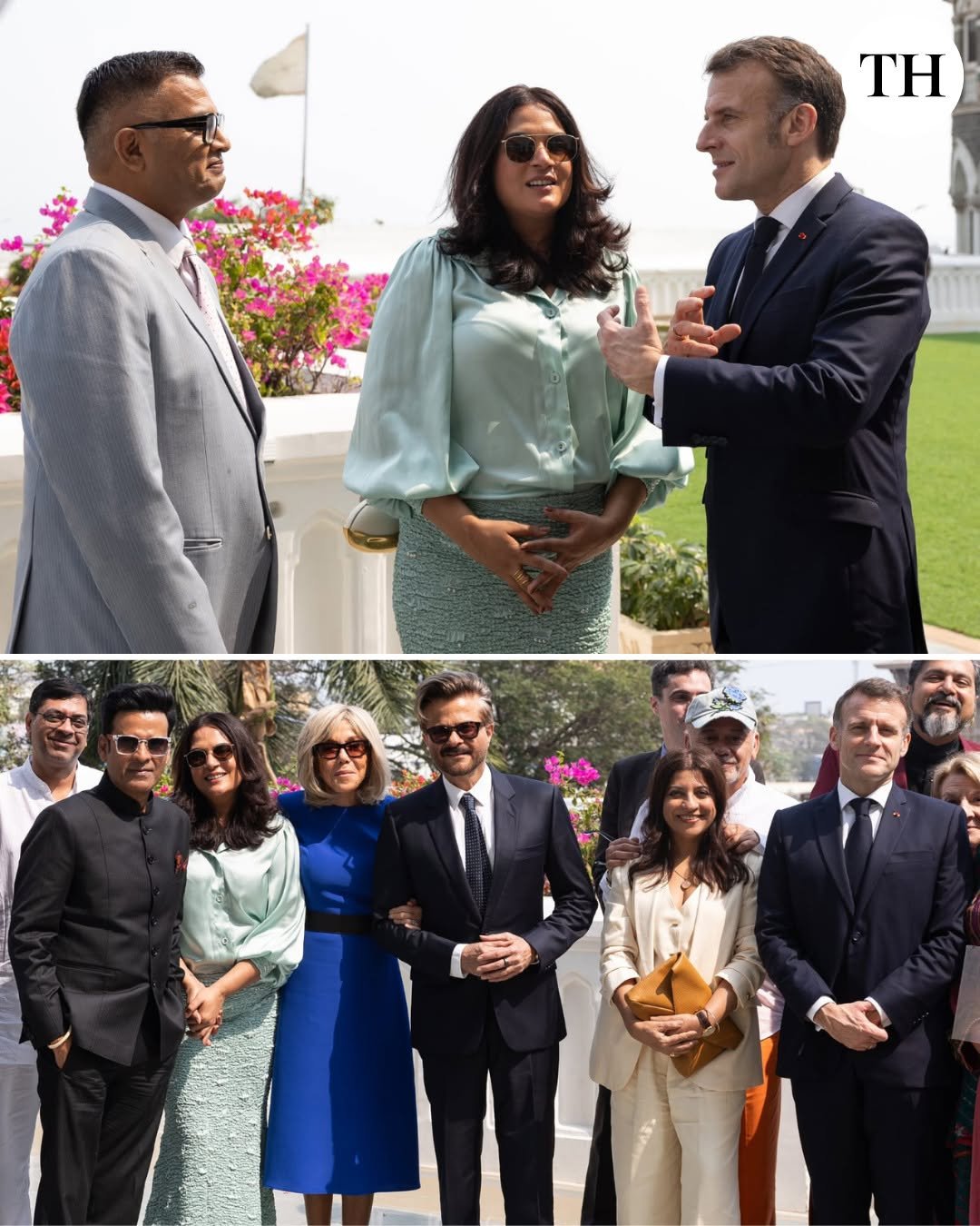 Photo shared by TH Culture on February 17, 2026 tagging @the_hindu, and @emmanuelmacron. May be an image of text.