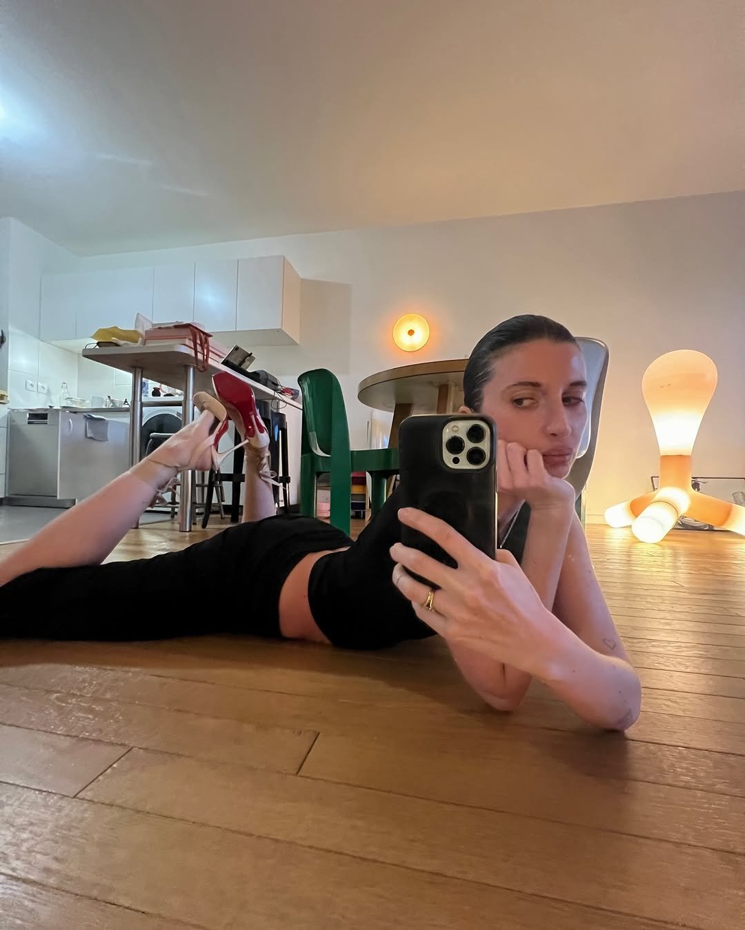 Photo by Laberiane Ponton on February 16, 2026. May be an image of yoga, activewear, sportswear and text.