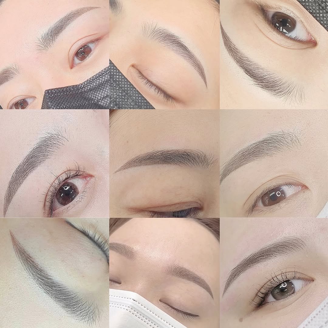 Photo by 장형겸 더봄뷰티 수원반영구 수원눈썹문신 반영구교육 더뉴핏 더멜라닌 on October 02, 2025. May be an image of one or more people, eyeliner and text.