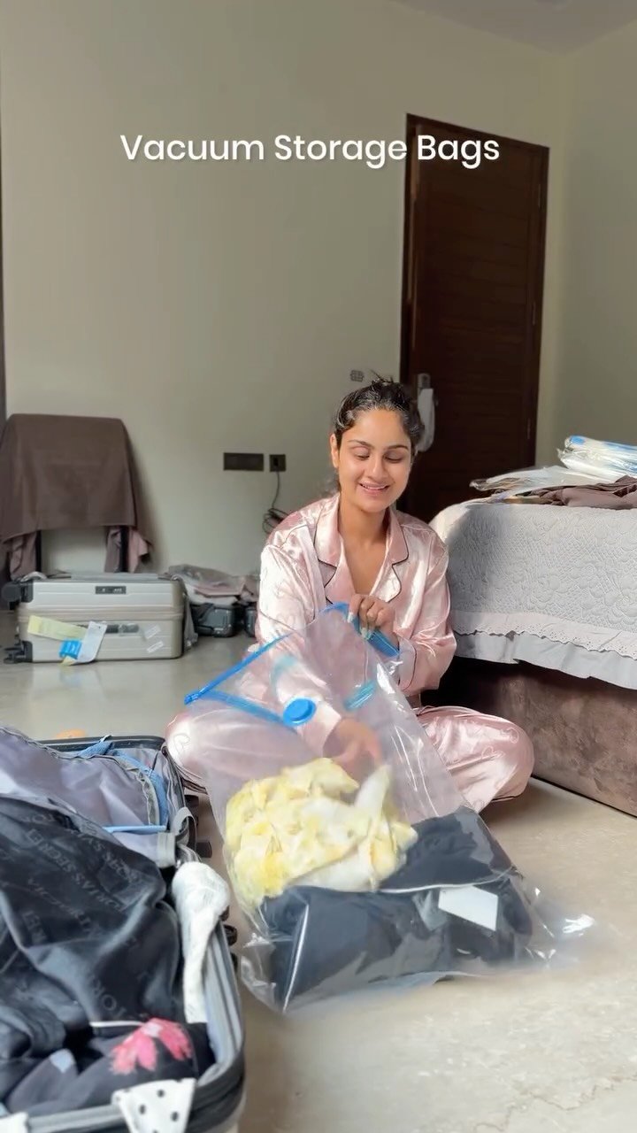 theclassyfoodophile 게시물 이미지: These vacuum storage bags literally helped me...