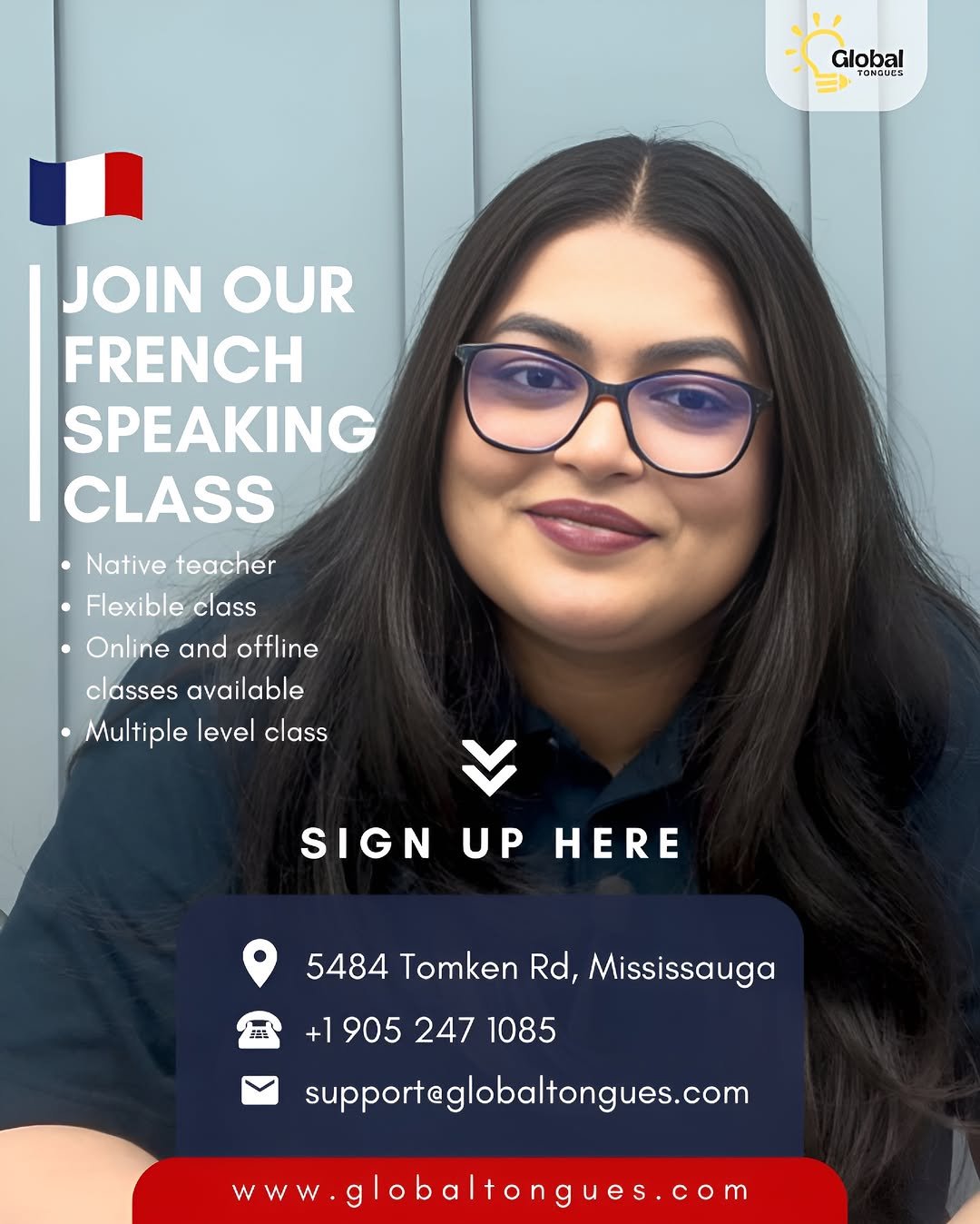 theglobaltongues 게시물 이미지: 🇫🇷 Ready to start your French journey? Join...