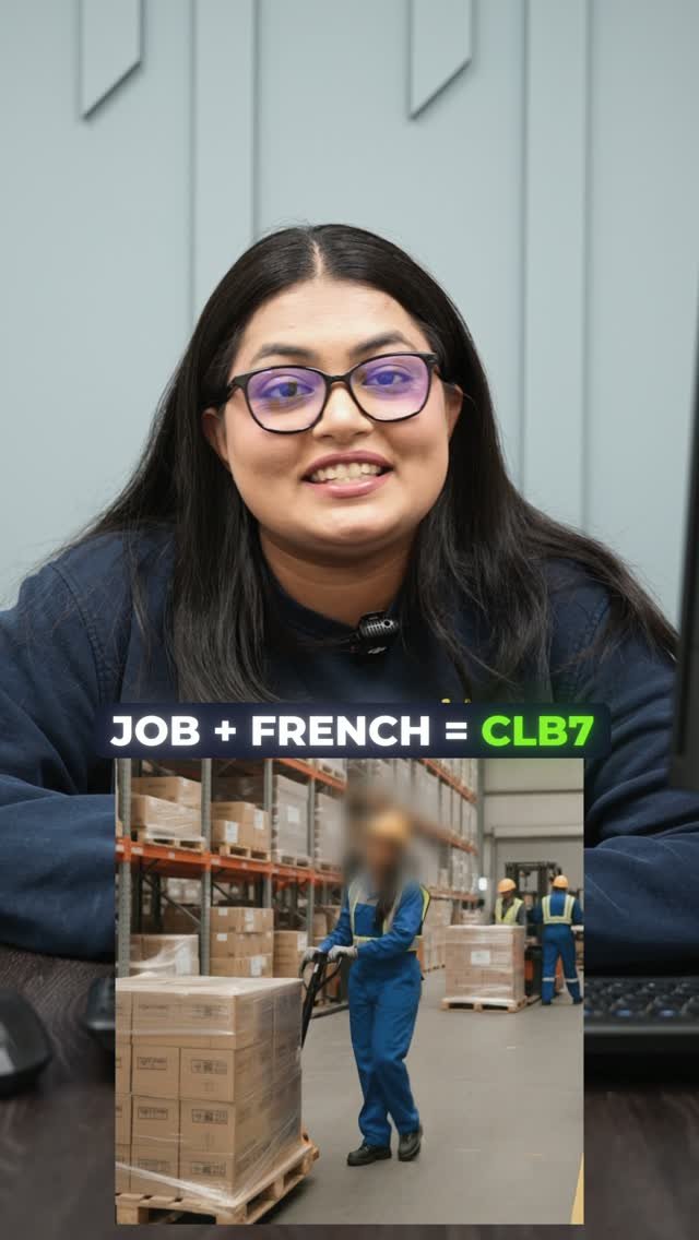 theglobaltongues 게시물 이미지: From Warehouse Worker to CLB 7 in just 8...