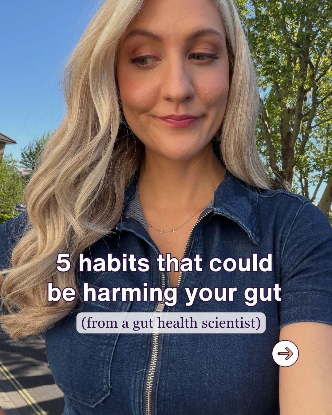 Photo by Dr Megan Rossi on April 25, 2026. May be an image of one or more people and text that says '5 habits that could be harming your gut (from a gut health scientist)'.