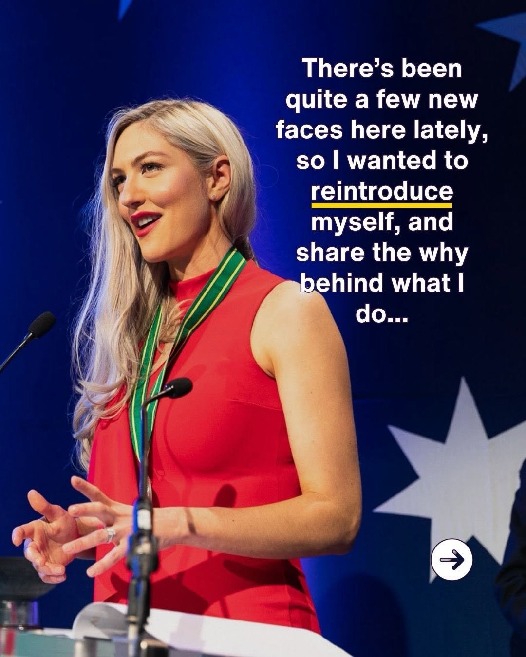 Photo by Dr Megan Rossi on March 29, 2026. May be an image of one or more people, magazine, microphone and text that says 'There's been quite a few new faces here lately, so wanted to reintroduce myself, and share the why behind what I do... →'.