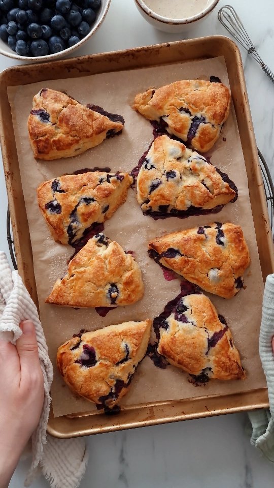 theloopywhisk 게시물 이미지: Just pure buttery, blueberry packed...