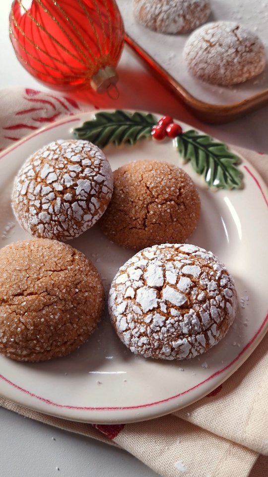 theloopywhisk 게시물 이미지: Every time I make these gingerbread crinkle...