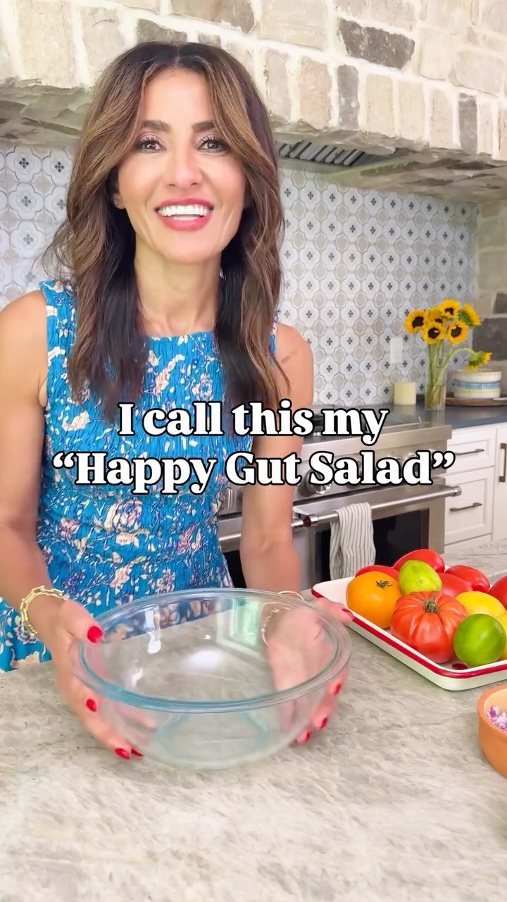 themediterraneandish 게시물 이미지: I call this my happy gut salad: Mediterranean...