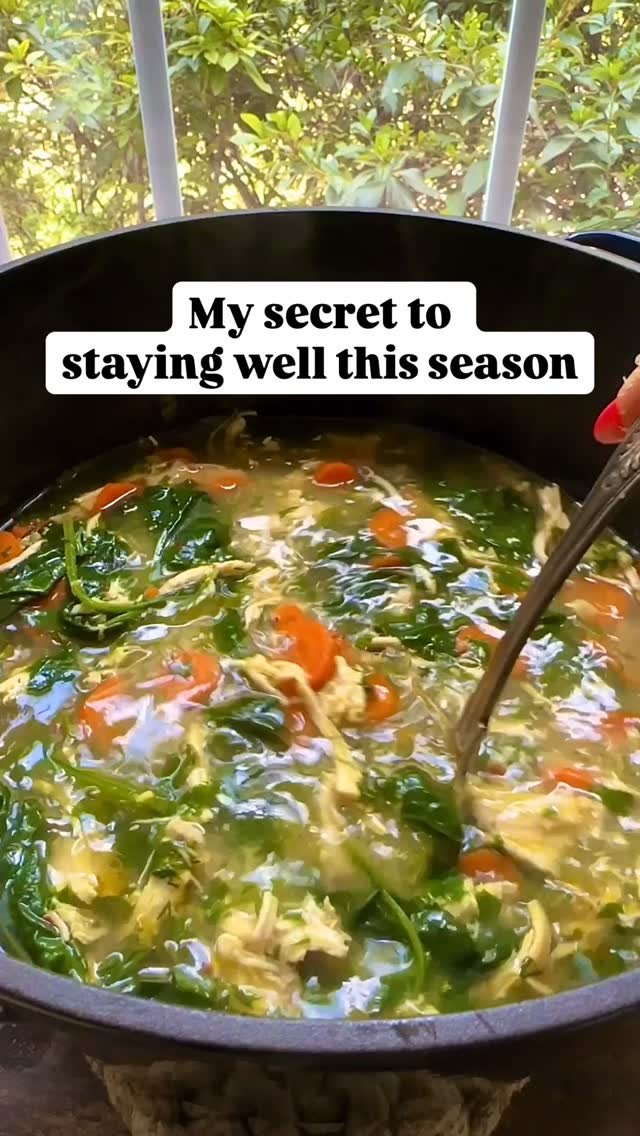 themediterraneandish 게시물 이미지: Turmeric-Lemon Chicken Soup… 🍲 my favorite...