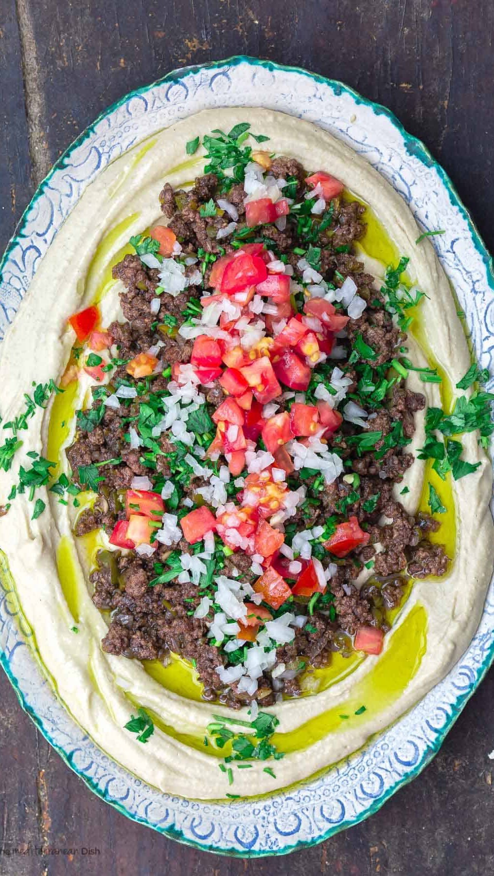 themediterraneandish 게시물 이미지: The Ultimate Loaded Hummus Dip - I could eat...