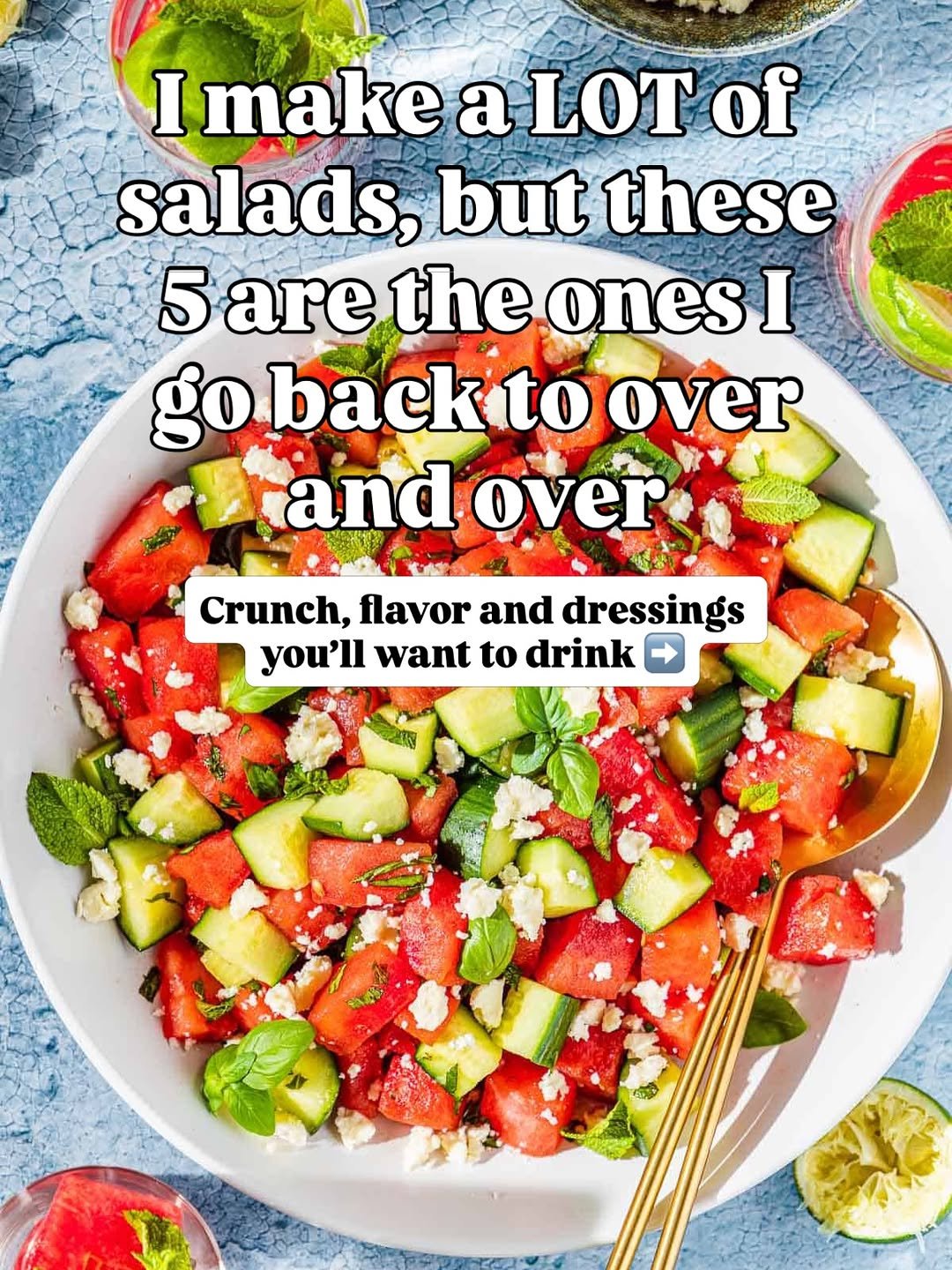 themediterraneandish 게시물 이미지: I make a LOT of salads throughout the summer,...