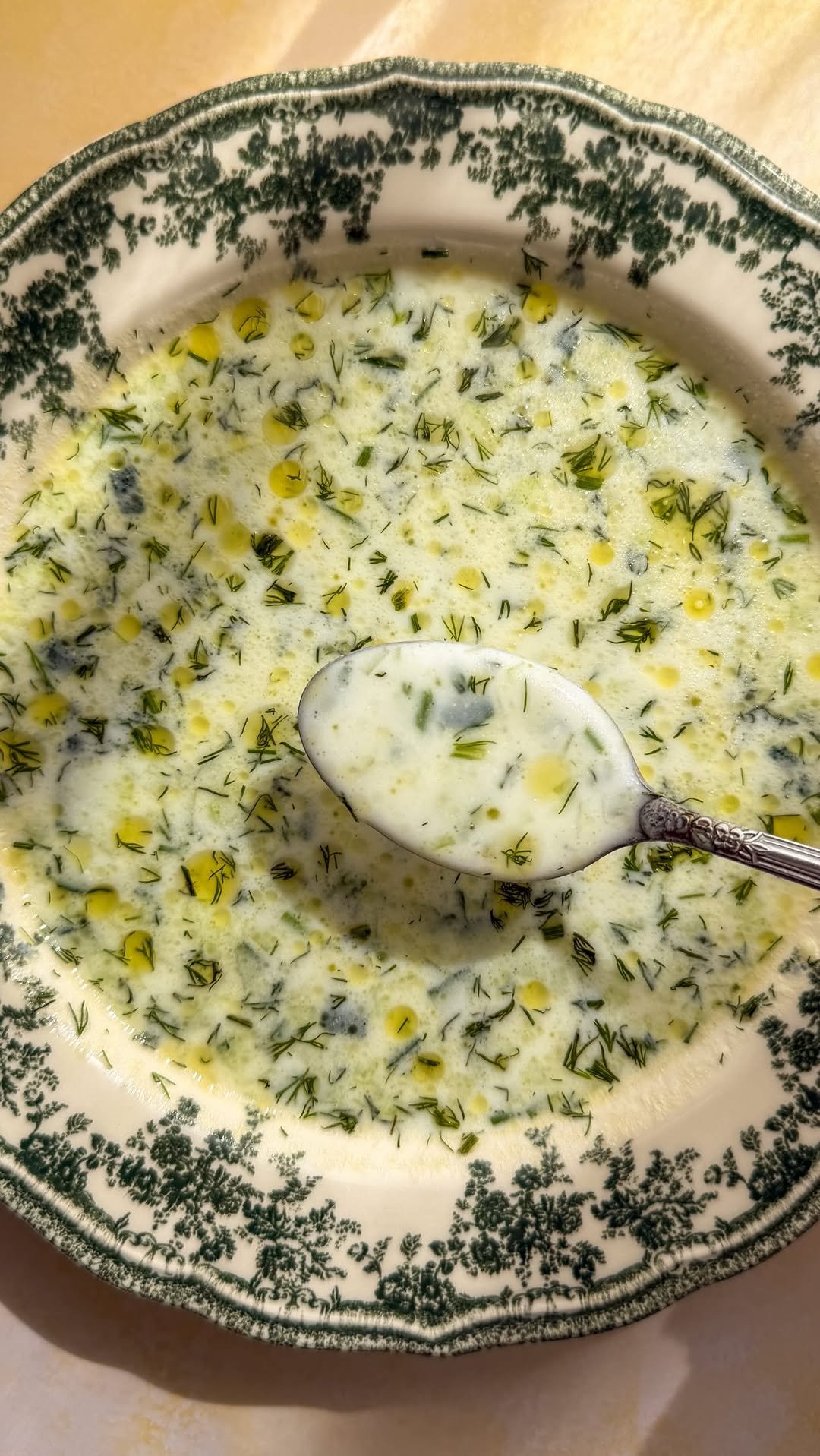 themodernnonna 게시물 이미지: ICE 🧊 COLD 🇧🇬 CUCUMBER SOUP 🥒 also known as...