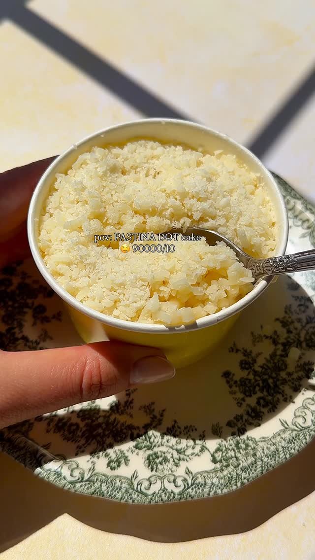 themodernnonna 게시물 이미지: pov: say hello to my PASTINA DOT cake 🤤 my...