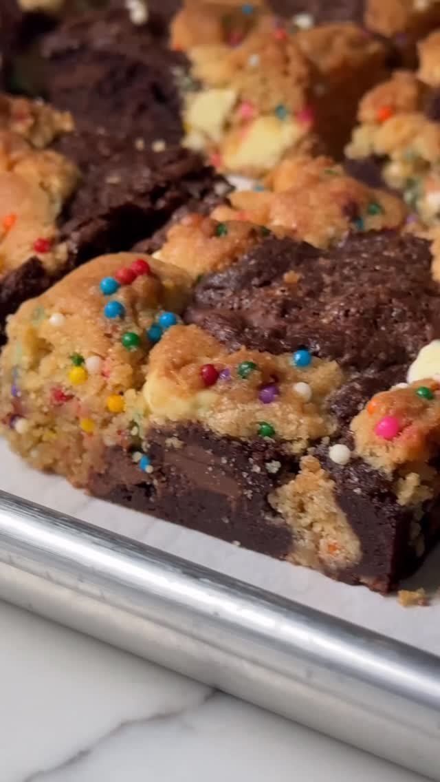 thepurplecupcake_ 게시물 이미지: Quite possibly the BEST brookie you will make...