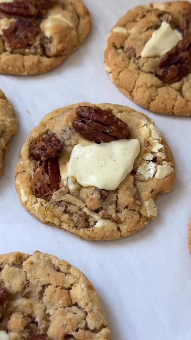thepurplecupcake_ 게시물 이미지: These pralines and cream cookies STAY on my...