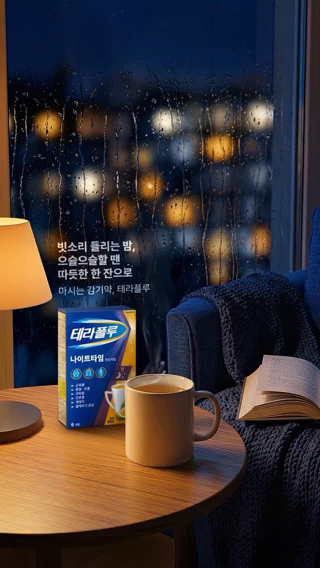 theraflu_korea 게시물 이미지: 장마철, 빗소리 깊어지는 밤 
몸이 으슬으슬하고, 감기 기운이 느껴진다면☔

따듯한...