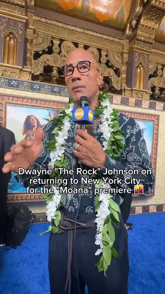 therock 게시물 이미지: "I feel the 'mana' in this place."

Dwayne...