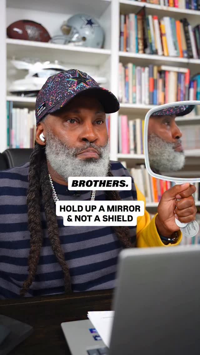 theshawnspeaks 게시물 이미지: Hold up a mirror & not a shield