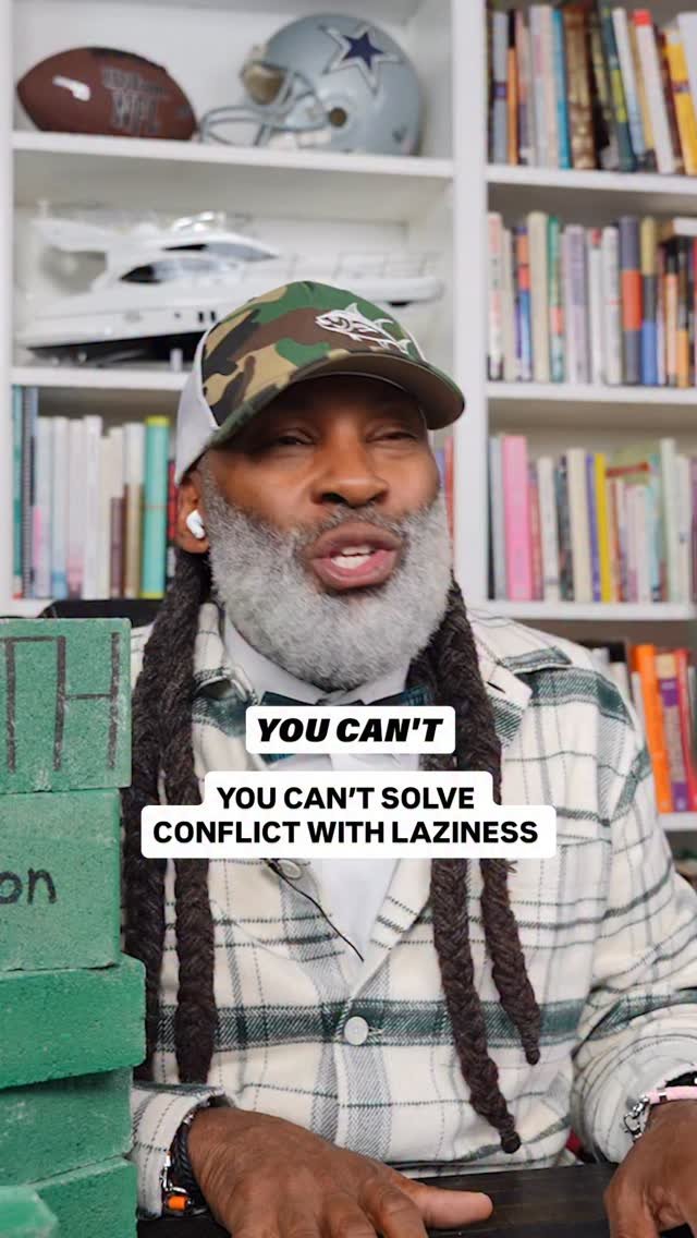 theshawnspeaks 게시물 이미지: Laziness = no conflict resolution.