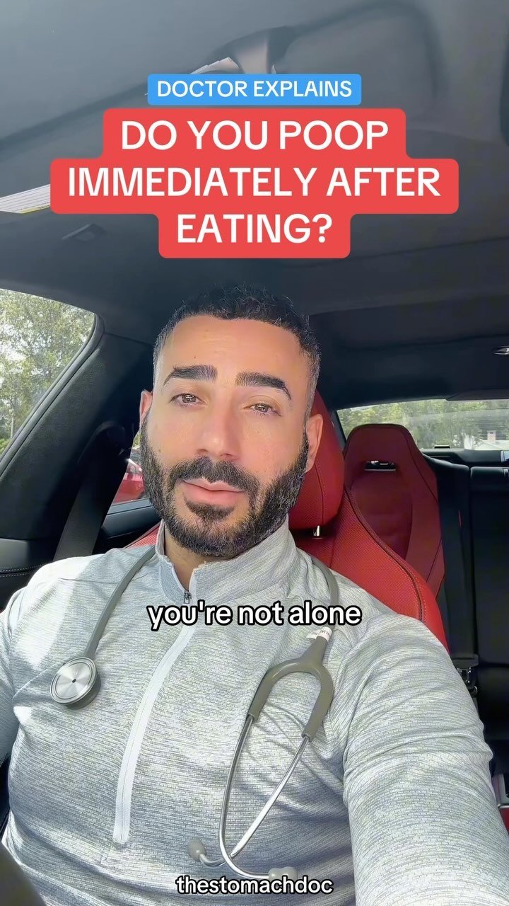 thestomachdoc 게시물 이미지: Do you have to poop immediately after eating?...
