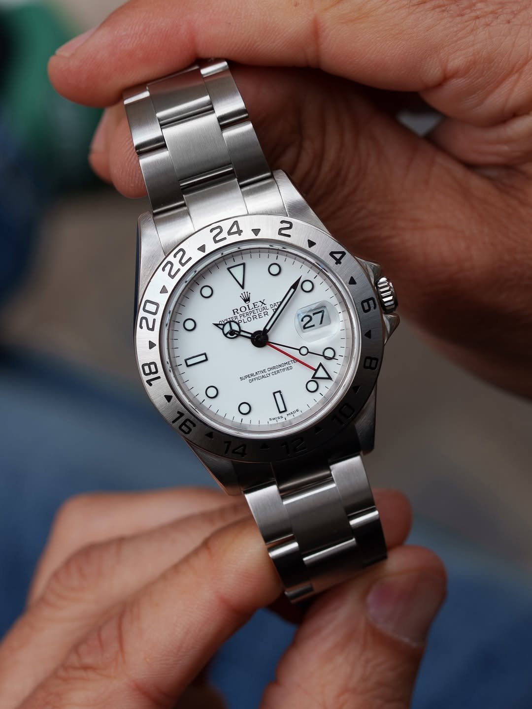 thewatchclub 게시물 이미지: Explorer II 40mm
Polar Dial
Ref. 16570
Box &...