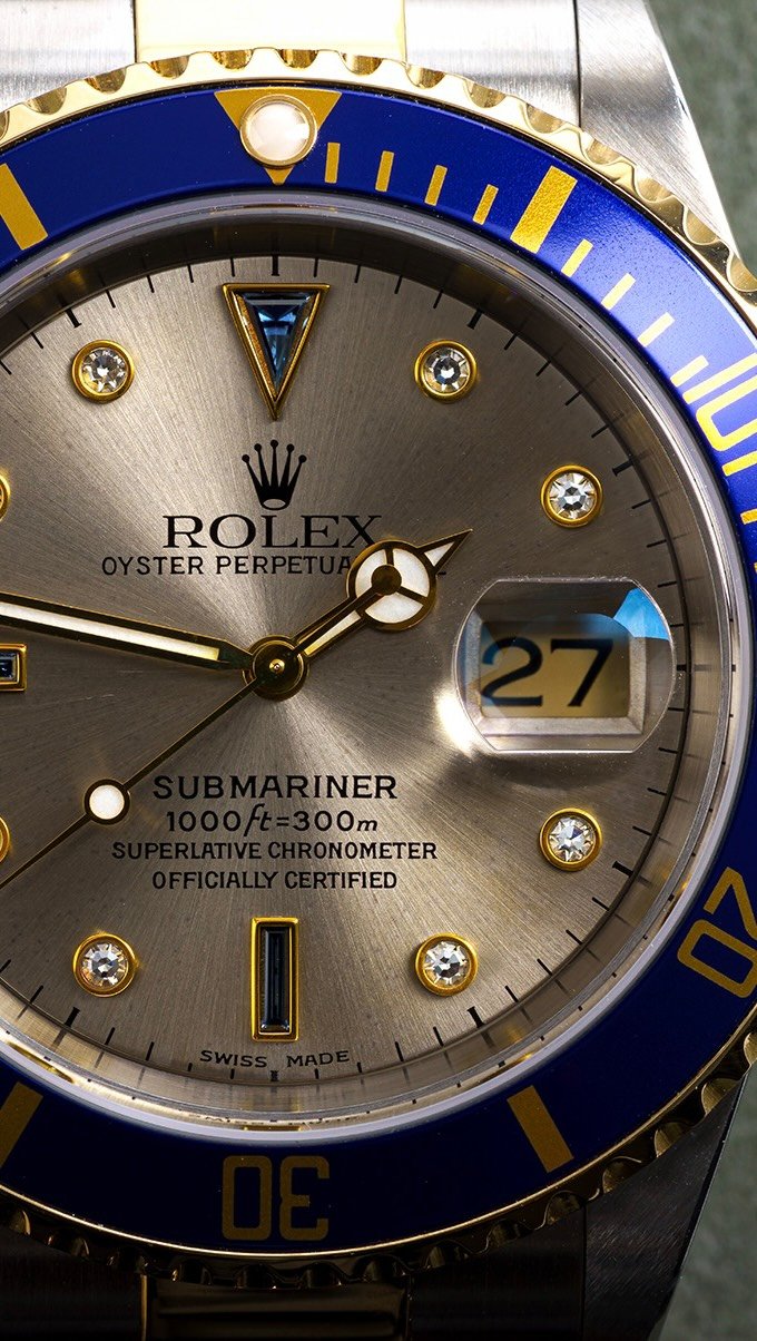 thewatchclub 게시물 이미지: Submariner Date ‘Serti’
18ct Yellow Gold and...