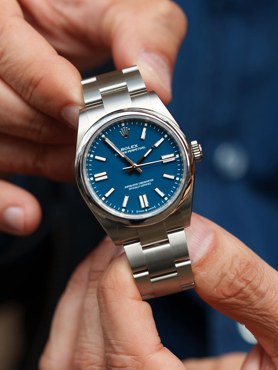 thewatchclub 게시물 이미지: SOLD

Oyster Perpetual 41 Med Blue
New...