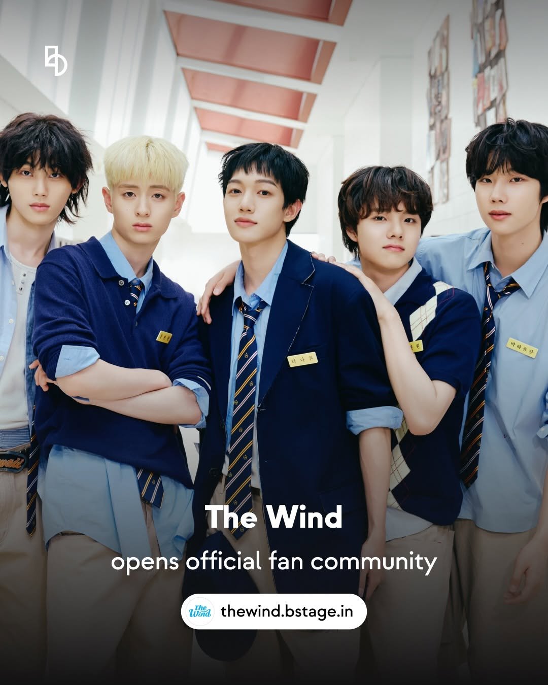 thewind.official 게시물 이미지: 📢 The Wind  is on b.stage!
❤️thewind.bstage.in...