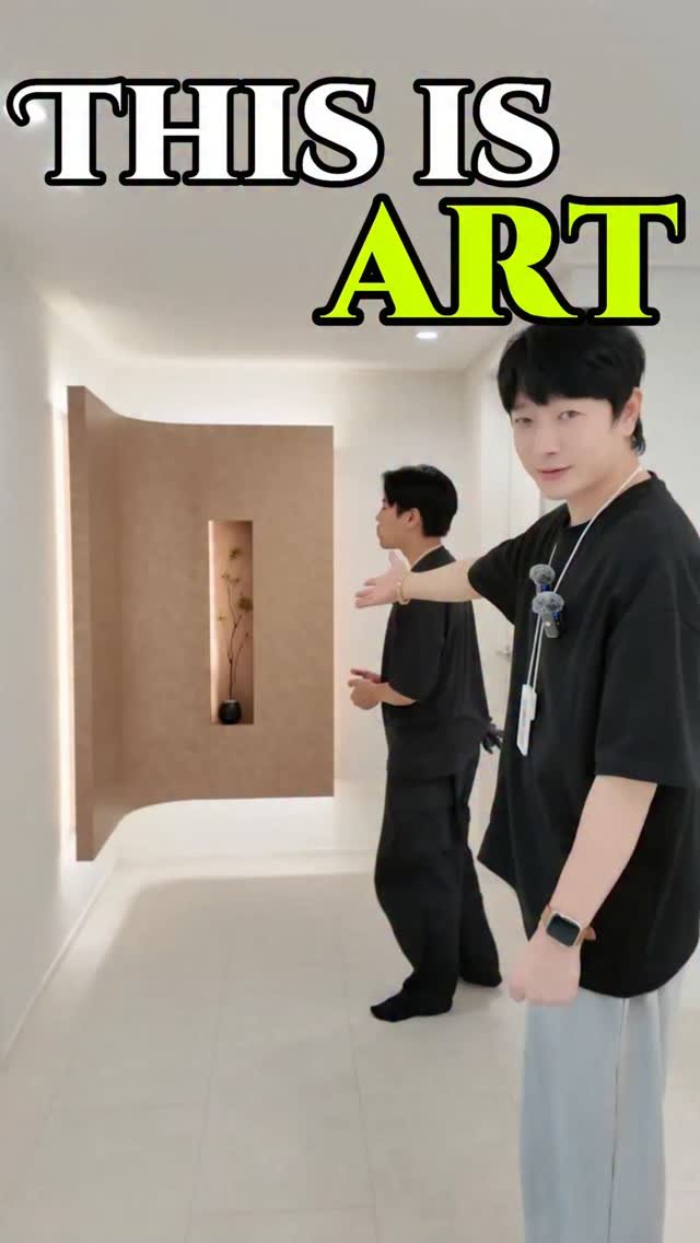 theyesdesign 게시물 이미지: 이런공간은 활용해줘야지 #아트월 #art #인테리어 #부산인테리어