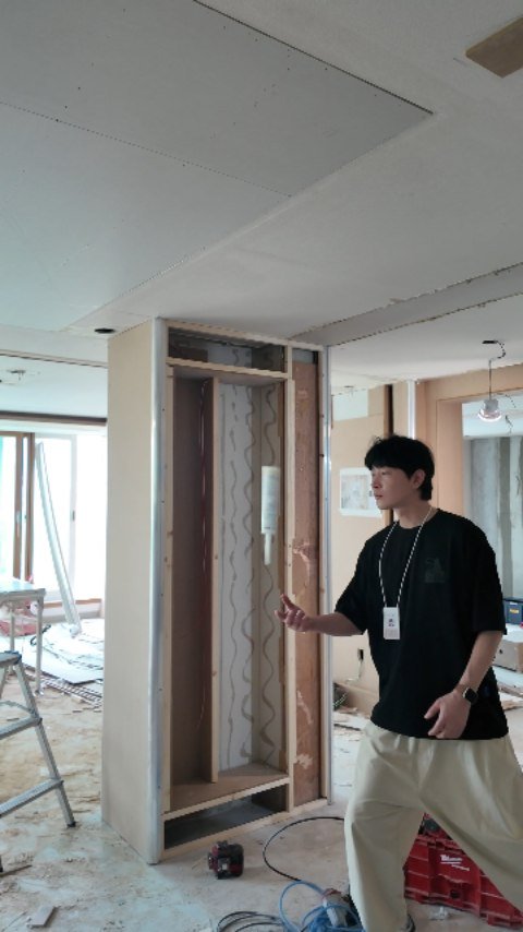 theyesdesign 게시물 이미지: 내력기둥 철거안대면 디자인으로 참 쉽죠? #내력벽 #기둥인테리어 #더예스인테리어...