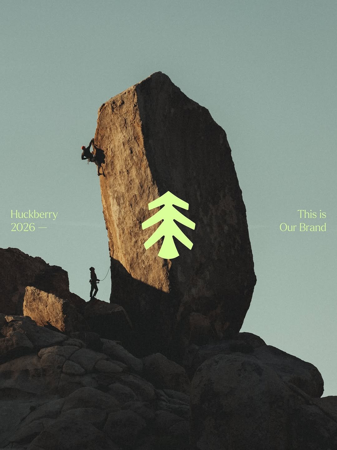 this 게시물 이미지: New Growth Logo for @huckberry   Some pine...