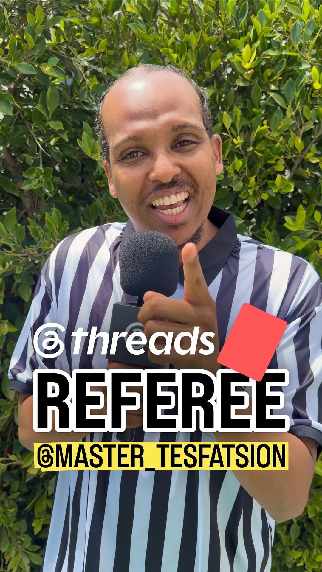 threads 게시물 이미지: The ref has spoken – some of these takes...