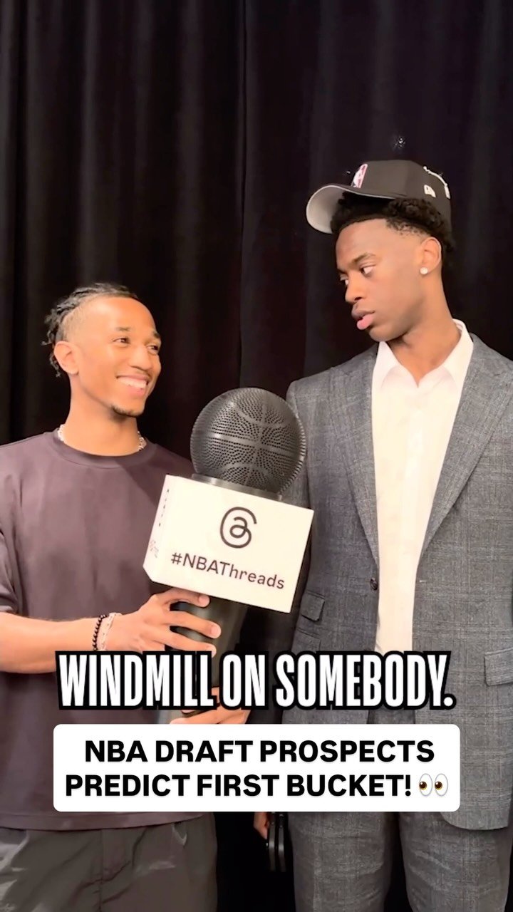 threads 게시물 이미지: What do the 2026 NBA Draft prospects predict...