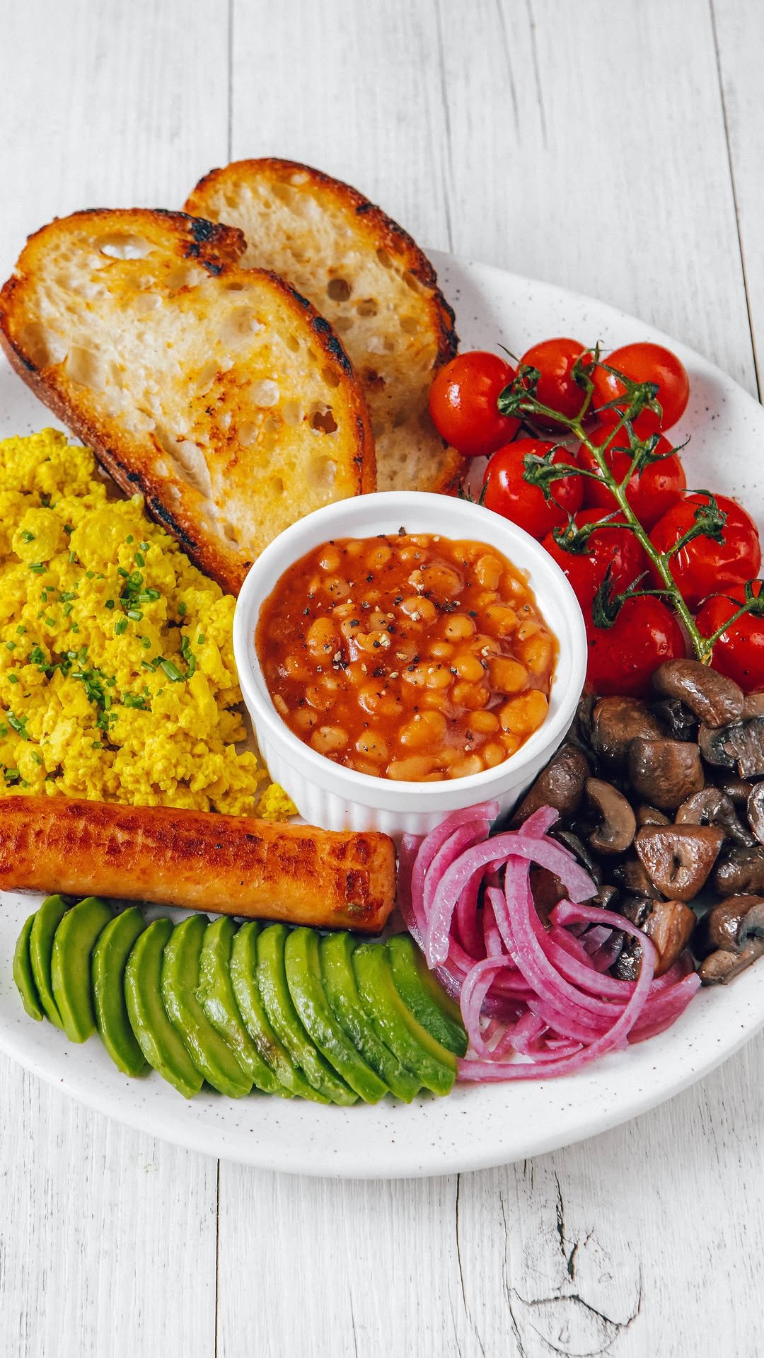 thrivingonplants 게시물 이미지: Big breakfast but make it ✨vegan✨ Do you...