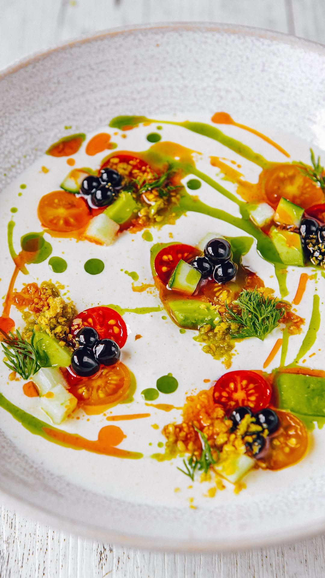 thrivingonplants 게시물 이미지: Cold Tofu Soup 🥣  It's nutty, creamy, yet...