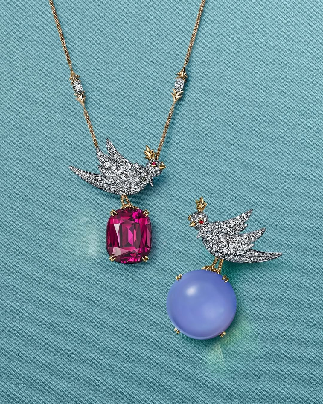 tiffanyandco 게시물 이미지: The Bird on a Rock by Tiffany Love Birds...