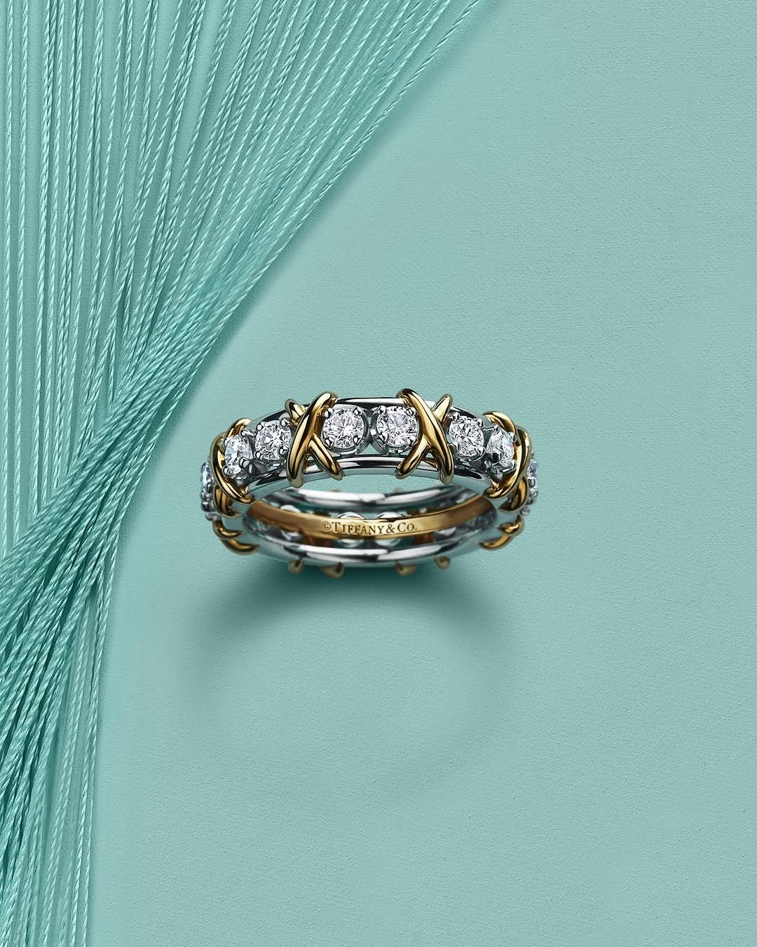 tiffanyandco 게시물 이미지: Like delicate woven threads, Sixteen Stone by...