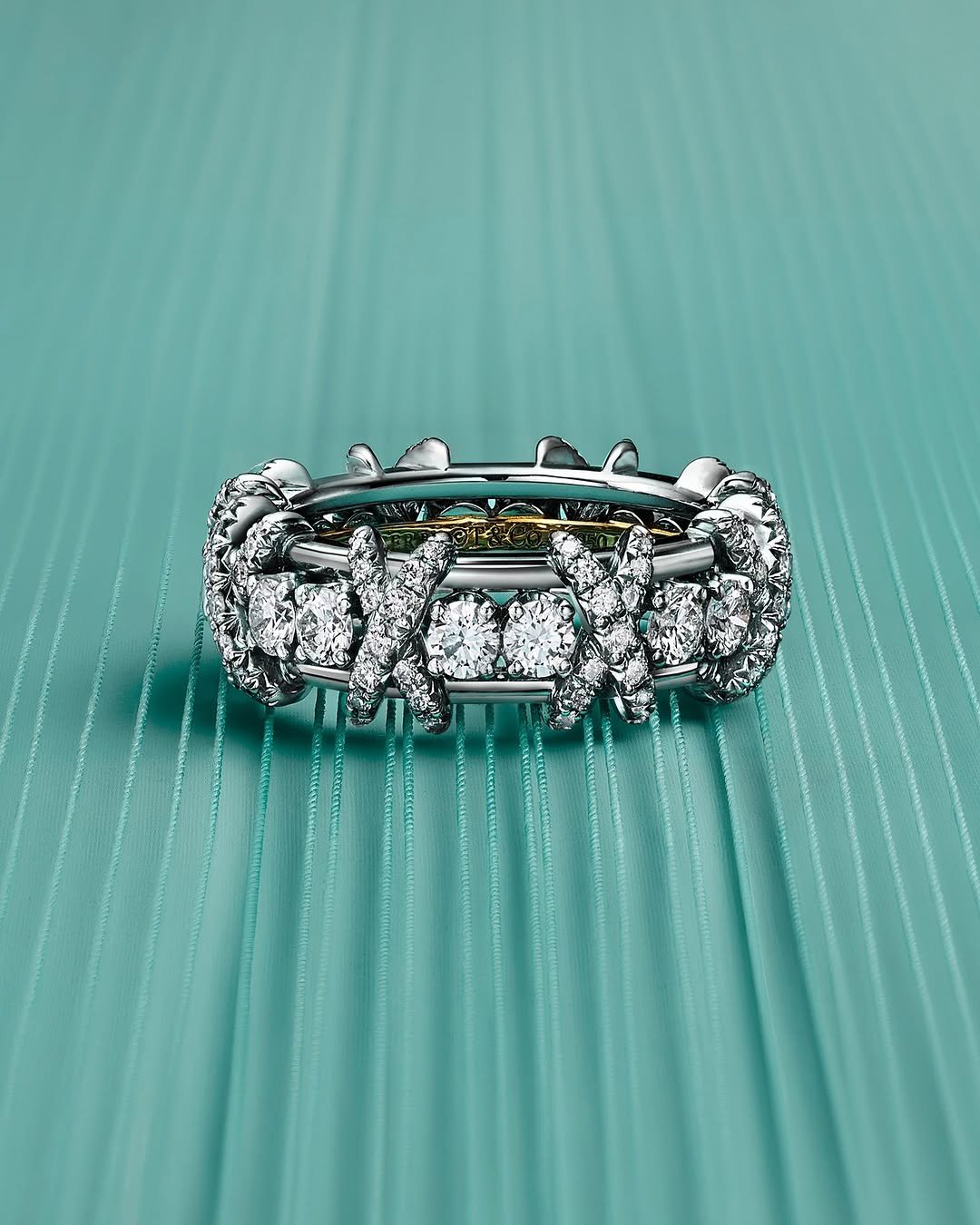 tiffanyandco 게시물 이미지: A platinum and diamond evolution of the design...