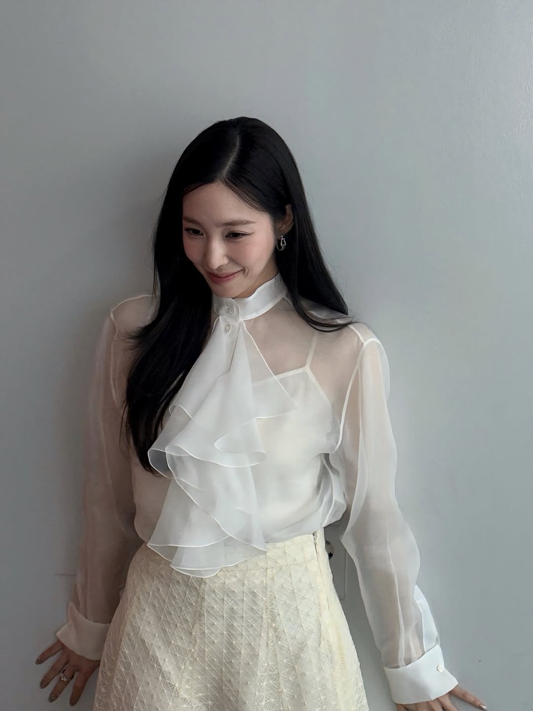 Photo by tiffany young on February 04, 2026. May be an image of overskirt, dress, top, skirt and text.
