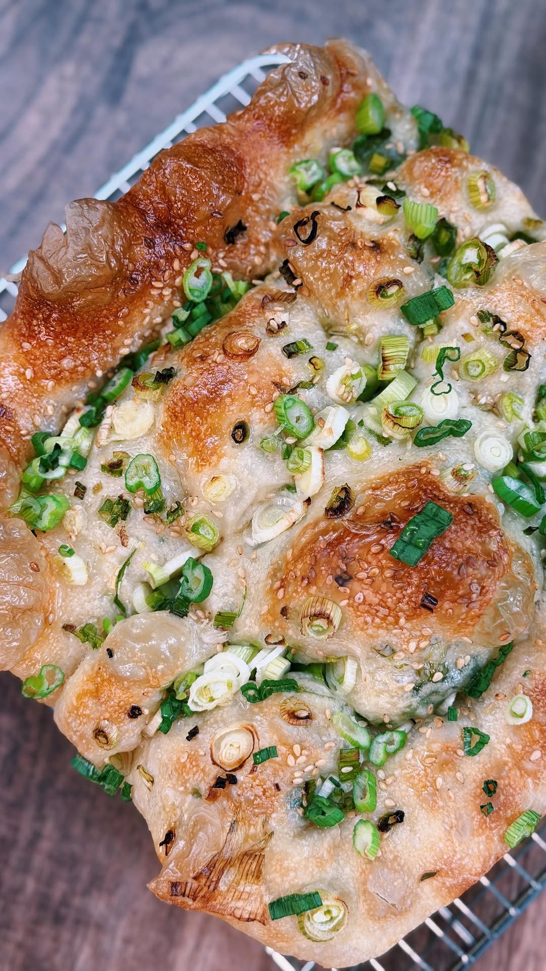 tiffy.cooks 게시물 이미지: my moms SCALLION FOCACCIA is probably one of...