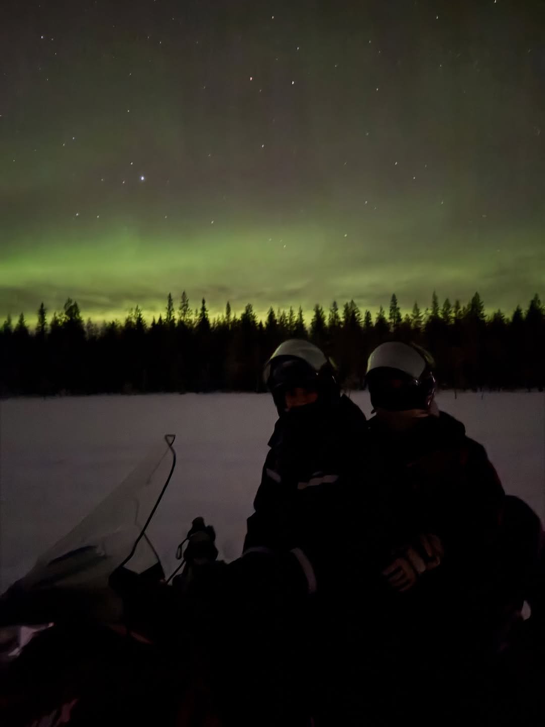 Photo shared by Marina Reijnders Gourgis on December 23, 2025 tagging @tijjanireijnders. May be an image of snowmobile, arctic and text.