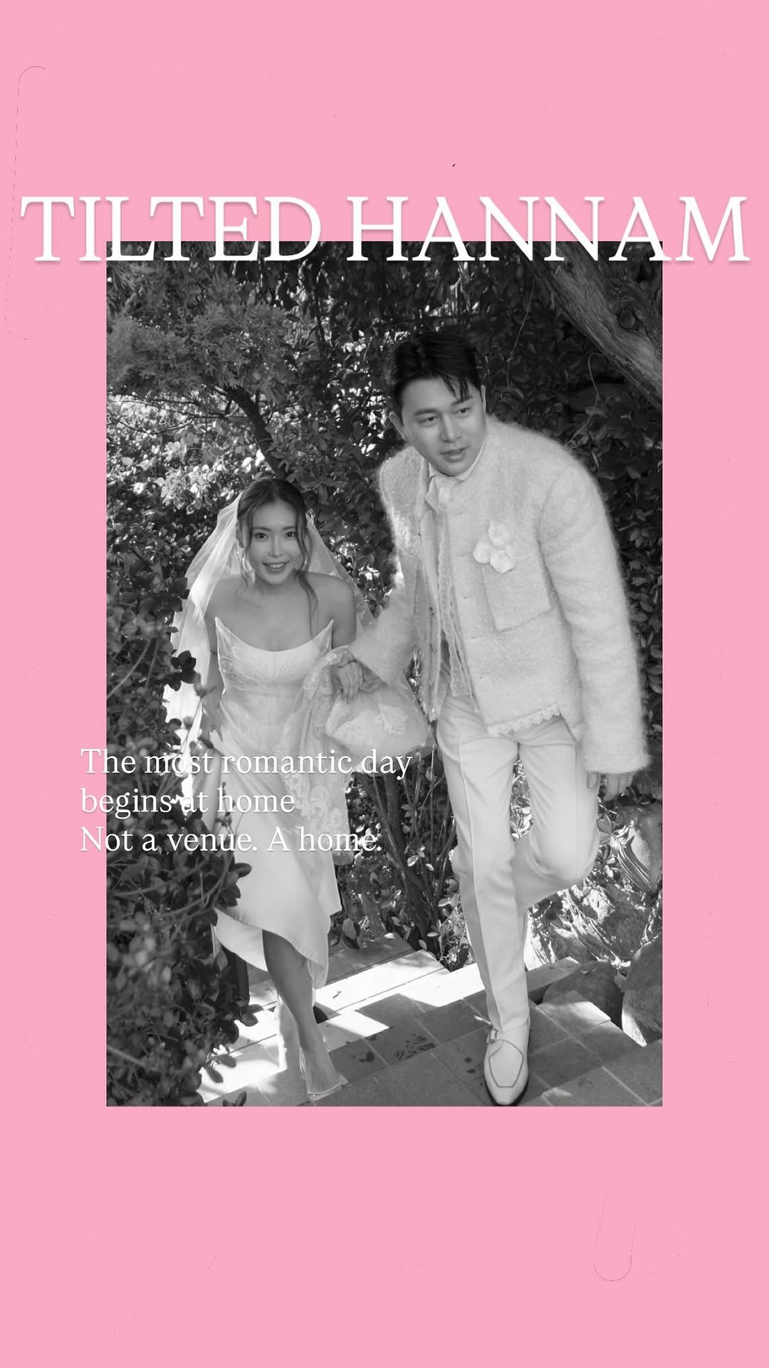 tiltedhannam 게시물 이미지: 집에서 시작된 가장 아름다운 하루 
#틸티드한남

#하우스웨딩 #야외웨딩 #스몰웨딩 #커스텀웨딩